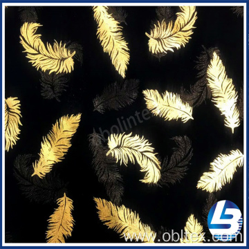 OBL20-C-020 Polyester Chiffon For Ladies' Dress